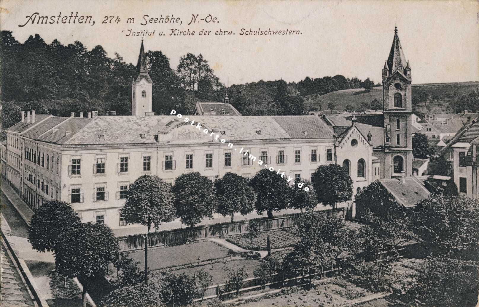 Schulschwestern Amstetten 1918